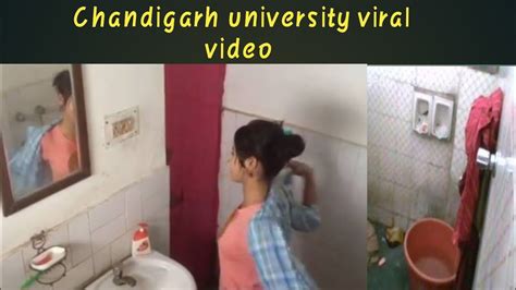 chandigarh university bath video